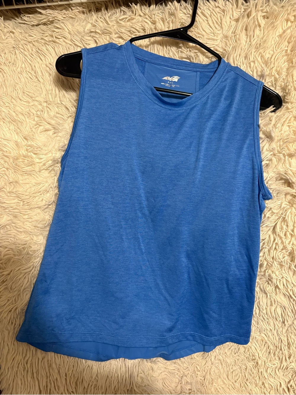 Avia Royal Blue Sleeveless Performance Tank